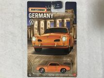 即決 マッチボックス 1962 VOLKSWAGEN KARMANN GHIA オレンジ MATCHBOX フォルクスワーゲン カルマンギア GERMANY ジャーマニー 未開封_画像5