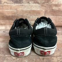 VANS バンズ オールドスクール ローカット スニーカー 26.5cm ブラック_画像4