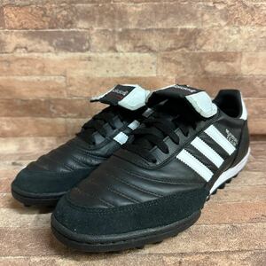 美品 adidas アディダス MUNDIAL TEAM 28cm サッカー スパイク トレシュー ブラック