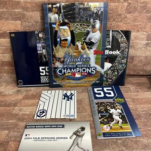 NEW YORK YANKEES ニューヨークヤンキース 松井秀喜 2009 WORLD SERIES CAMPIONS 等 カードセット 2004 2000 大量 まとめ