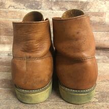 激レア 80年代 レッドウィング 四角 犬タグ 8166 US 8 D 約26cm RED WING アイリッシュセッター _画像4