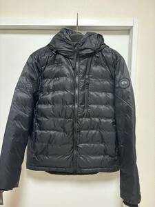 未使用品 国内正規 CANADA GOOSE LODGE HOODY BLACK LABEL カナダグース ロッジフーディ 5078MB S 