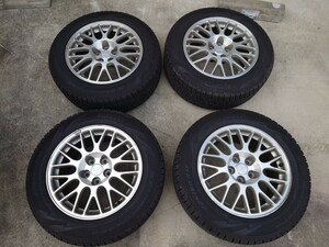 デリカD5_3DA-CV1Wで使用していました。ランエボホイール+ピレリスタッドレス(ICE ASIMMETRICO Plus_225/60R17)：4本