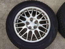 デリカD5_3DA-CV1Wで使用していました。ランエボホイール+ピレリスタッドレス(ICE ASIMMETRICO Plus_225/60R17)：4本_画像8