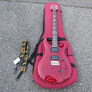 即決！美品 Paul Reed Smith SE Orianthi Scarlet Red ポールリードスミス 赤 2012年モデル ケース＆未使用ストラップ付 佐川送料1500円