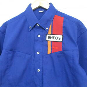 【ENEOS】エネオス◆スタッフ用 半袖シャツ 制服◆Lサイズ @021の画像2