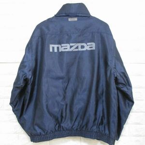 【KANTO MAZDA】マツダ ZOOM-ZOOM U-car Staff◆中綿入り ジャケット ジャンバー◆4L