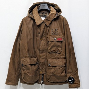 未使用品 Barbour バブアー C.P COMPANY シーピーカンパニー THOUSAND WAX JACKET サウザンドワックスジャケット ブラウン L