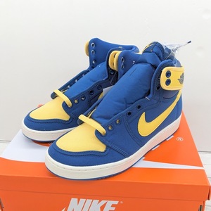 未使用品 Nike Air Jordan 1 KO ナイキ エアジョーダン ワン True Blue トゥルーブルー アンド トパーズゴールド レイニー スニーカー