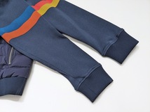 ∀ 22AW Paul Smith ポールスミス ダウンジャケット バイカラー ミックスアップ ナイロン ラインデザイン 223162_画像5