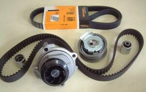  Audi TT 8JBWA timing belt kit / drive belt & water pump 6 point set OEM Continental INA SIL tax included free shipping 