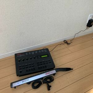 AKAI EWI3000、EWI3000,付属品あり。