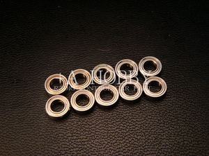 ^+A TAMIYA Tamiya Kyosho Yocomo 740 metal seal ball bearing 740ZZ 4 piece outer diameter 7mm inside diameter 4mm thickness 2.5mm new goods 