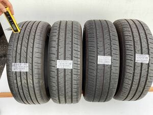 ブリジストンエコピア3本＋ヨコハマブルーアース1本　中古タイヤセット　215/55R17 2019年製