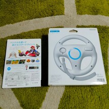 ☆ほぼ未使用☆ 任天堂 Wiiソフト 『マリオカートWii＋Wiiハンドルセット』　※純正 正規品 Nintendo　～送料無料～_画像2