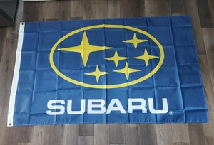 ★SUBARU スバル 大型 旗 アクセサリー ガレージ レガシー インプレッサ フォレスター レヴォ-グ★