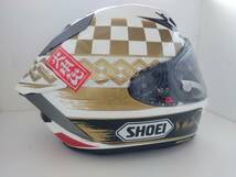 新品　未使用　SHOEI X-FIFTEEN フルフェイス MARQUEZ MOTEGI4 TC-1 XLサイズ　マルケス　モテギ4_画像3