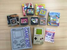 １円【ゲームボーイ本体ソフトセット】任天堂 Nintendo GAMEBOY GAME ゲーム　ゲーム機 カセット コナン バットマン ソニック_画像1