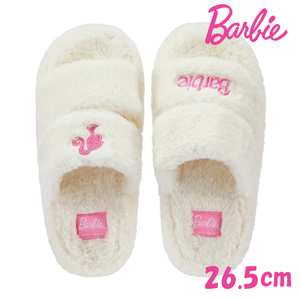 Barbie バービー　スリッパ　26.5cm　ホワイト　日本未入荷　輸入品