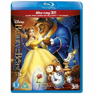 Beauty & the Beast Blu-ray 3D + Blu-ray Import