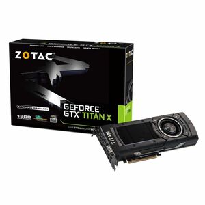 ZOTAC GeForce GTX TITAN X графика панель VD5715 ZT-90401-10P