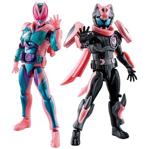 仮面ライダーリバイス リバイスリミックスフィギュア 仮面ライダーリバイ&仮面ライダーバイス レックスゲノムセット