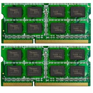 Team SO-DIMM DDR3 204pin PC3-10600 1333Mhz 8GB (2枚組4GBx2) TSD38192M133