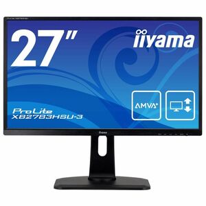 iiyama モニター ディスプレイ XB2783HSU-B3 (27インチ/フルHD(1920×1080)/AMVA+/DisplayPo