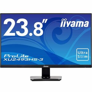 iiyama モニター ディスプレイ XU2493HS-B3(23.8型/フルHD/広視野角/IPS/ノングレア/HDMI,D-Sub,DP