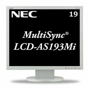 NEC 19 type liquid crystal display ( white ) LCD-AS193MI