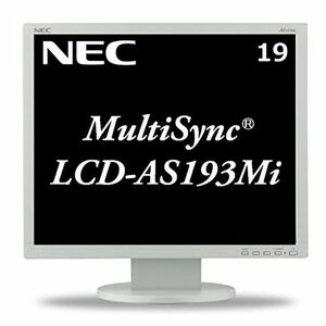 NEC 19型液晶ディスプレイ(白) LCD-AS193MI