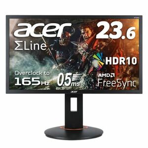 Acer ゲーミングディスプレイ XF240QSbmiiprx 23.6型ワイド TN 非光沢 フルHD 0.5ms (GTG, Min.)