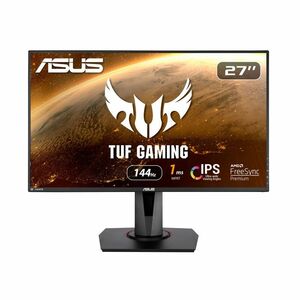 ASUS ゲーミングモニター VG279Q 27インチ/フルHD/144Hz/1ms/IPS/スリムベゼル/FreeSync/HDMI,DP