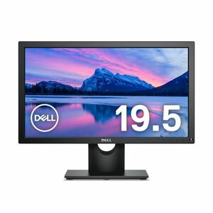 Dell モニター 19.5インチ E2016H(3年間交換保証/CIE1976 86%/HD+/TN非光沢/フリッカーフリー/DP,D-S