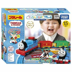 タカラトミー 『 プラレール トーマス ぷっしゅでゴー かんたんはじめてプラレール きかんしゃトーマスセット 』 電車 列車 おもちゃ 1歳