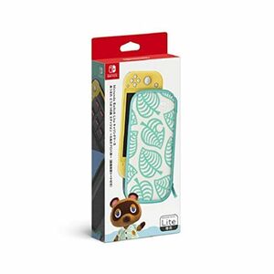 任天堂純正品Nintendo Switch Liteキャリングケース あつまれ どうぶつの森エディション ~たぬきアロハ柄~(画面保護シート