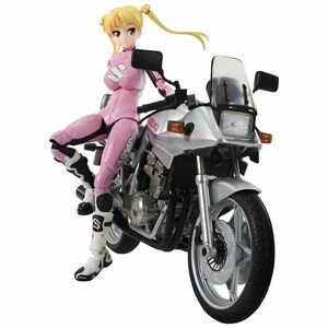 S.H.フィギュアーツ ばくおん 鈴乃木凜 (ライダースーツ)&GSX 400S KATANA 約135mm ABS&PVC製 塗装済み可動