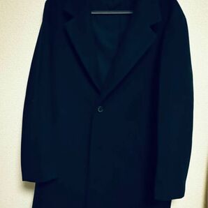 【大人気】GU ジーユー コージーメルトンチェスターコート 09 BLACK men XSサイズ メンズ 黒 ブラック レディース