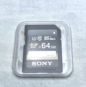 送料無料ケース付き　SONY 64GB SDHCカード　95MB/s　メモリーカード　SDカード