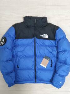 【新品】【1円～☆】定価約6.5万 ノースフェイス THE NORTH FACE 1992 RETRO NUPTSE ヌプシ ダウン ジャケット 限定品 ブルー US:Mサイズ