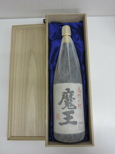 26589 酒祭 焼酎祭 名門の粋 魔王 1800ml 25度 未開栓 詰日2017.06.12 和紙付 桐箱付 古酒 白玉醸造 本格焼酎 芋焼酎 鹿児島