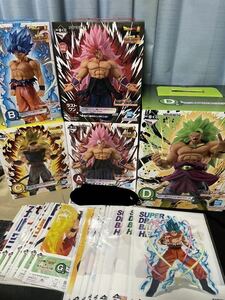 一番くじ ドラゴンボール　SUPER DRAGONBALL HEROES 5th MISSION A B C D ラストワン賞 G賞 F賞 下位賞12個セット 箱のみフィギュア 3