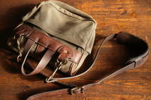 FILSON SMALL RUGGED TWILL FIELD BAG フィルソン ショルダーバッグ カメラバッグ_画像9