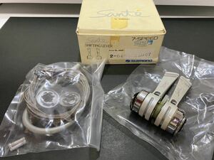 未使用品 シマノ サンテ SHIMANO sante シフトレバー SL-5000 Wレバー 7S対応 SISフリクションモード切り替え