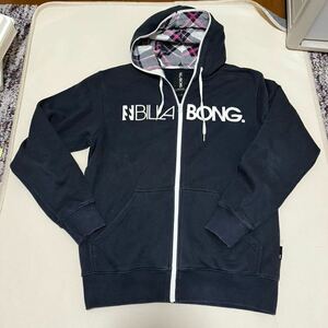 BILLABONG Billabong / Zip up Parker L size navy 