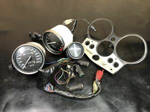 ホンダ CB1000SF SC30 純正 メーター ASSY 部品取り 260㎞ スピード タコ 水温計 ハーネス フレーム X-4 CB1300SF ホーネット