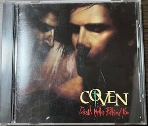 Coven Death Walks Behind You Medusa Records 7 72353-2 Rock Thrash Speed Metal Heavy Metal CD オリジナル ハードロック COVEN6669