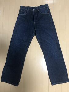 LEVI'S リーバイス 702XX W32 L36 ビンテージ復刻 赤耳 BIGE ビッグE シンチバックデニム ジーンズ 廃盤