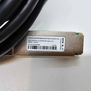 【新品】CAB-DAC-QSFP28/100G-4XSFP+/25G-CU-BLUP-3.5m 3.5m（11ft）銅線直接接続ブレークアウトケーブル for Mellanoxの画像2