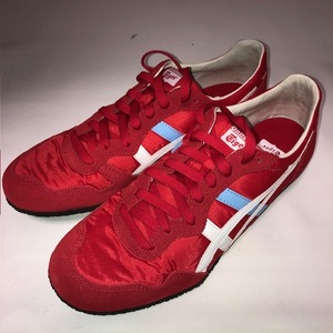 [Onitsuka Tiger(オニツカタイガー)] ウオーキングスニーカー SERRANO SERRANO TH109L CLASSIC RED/WHITE 27.0㎝（新品・未使用）